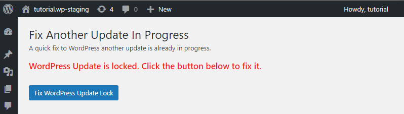 Picture: Fix another update in progress before fixing