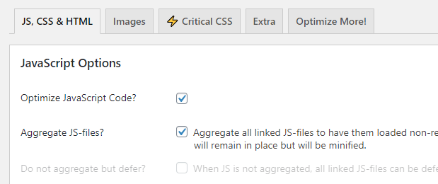 Optimize JavaScript loading times 