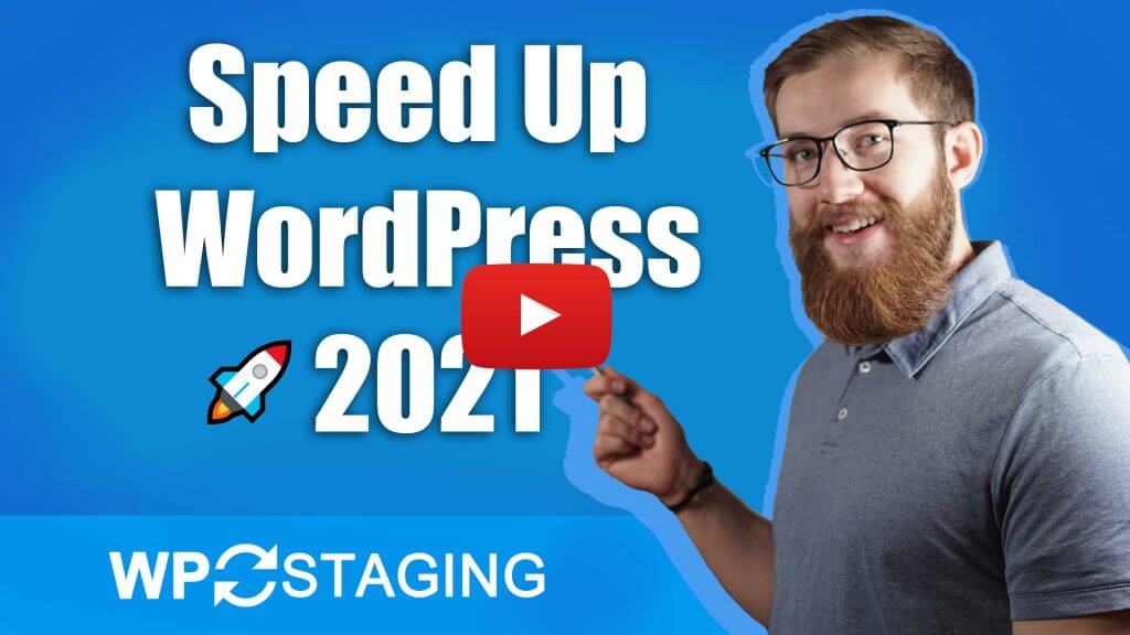 Speed up WordPress - Video