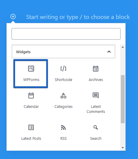 Adding the contact form