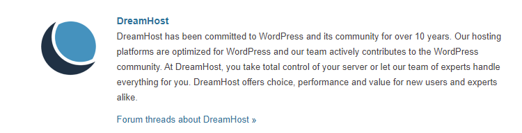 DreamHost WordPress Hosting Provider