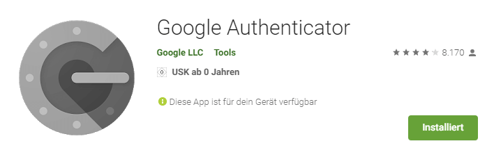 Google Authenticator App