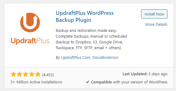 Updraft Plugin