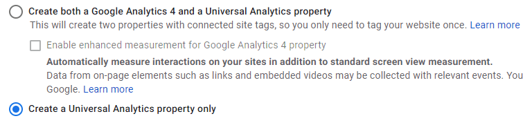 Google Analytics 4 and Universal Analytics