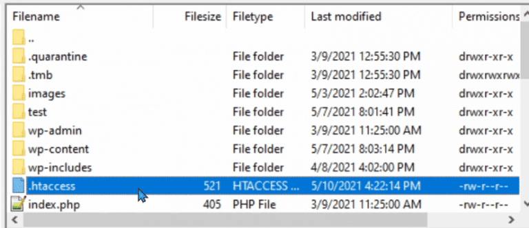 how to access htcaccess file ftp filezilla how to access htcaccess file ftp filezilla