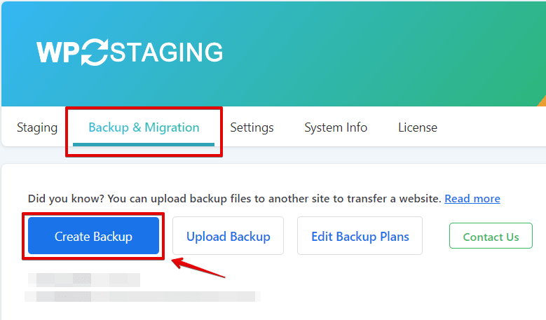 WP-Staging Backup And Migration
