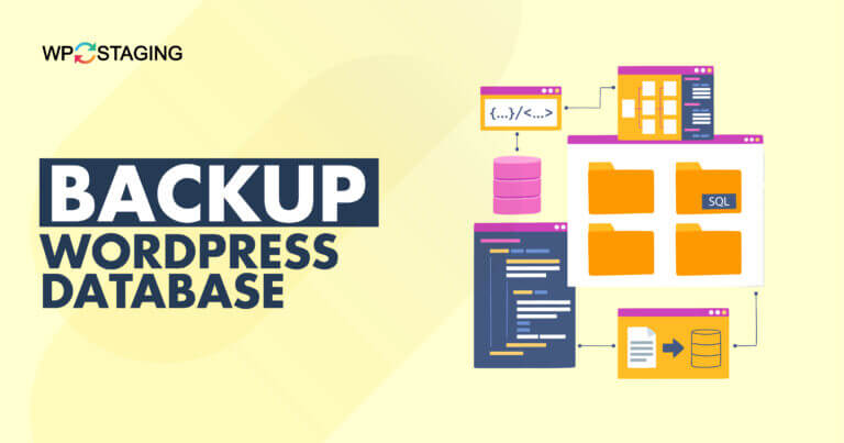 backup wordpress database