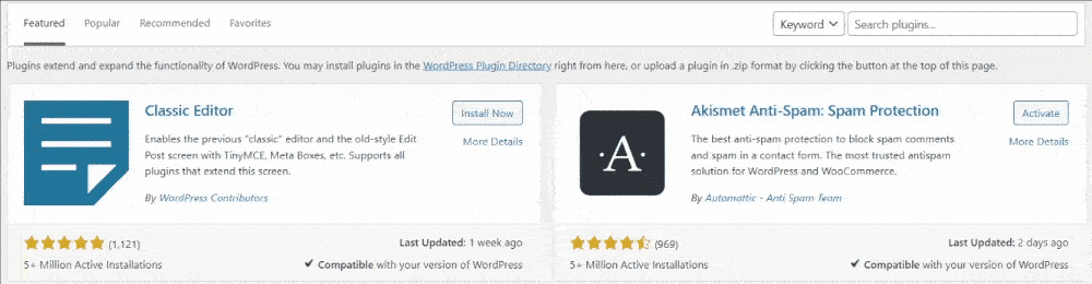 WP Staging Plugin Installation