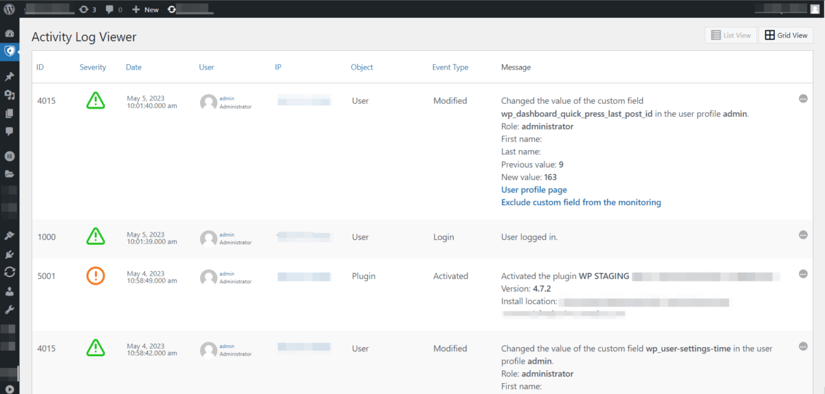 Why WordPress Activity Log Matters for Security