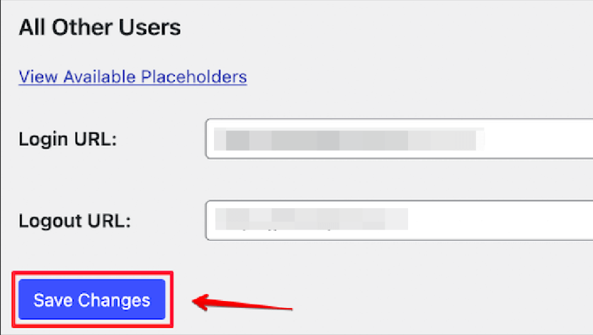 redirect users based on role