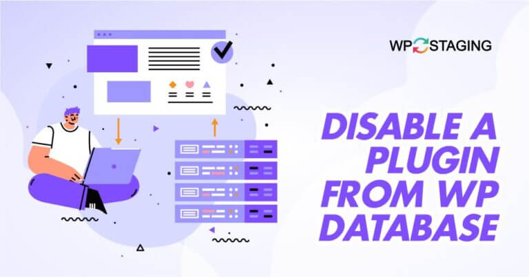 disable a plugin from wordpress database