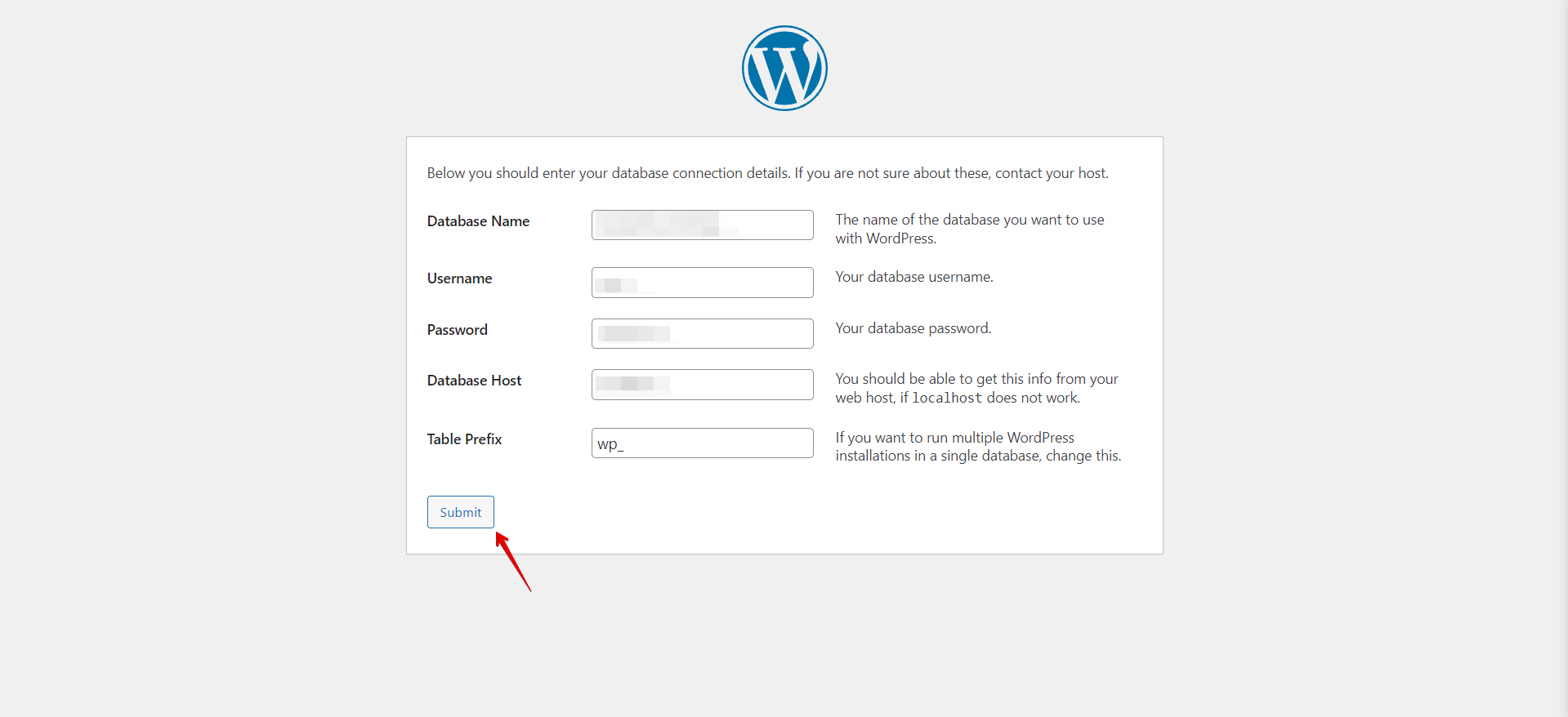 WordPress Configuration