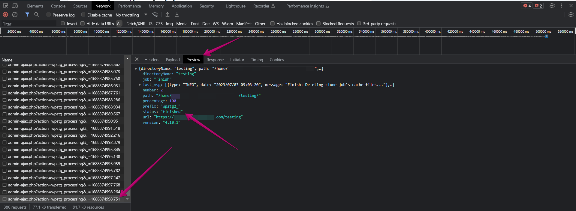 Clone Site Network Preview