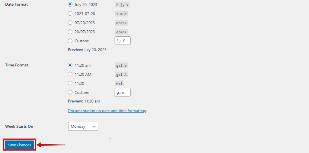 Update WordPress and Site URLs