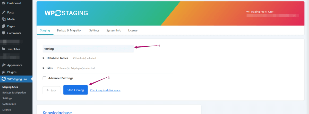 How to Create a WordPress Staging Site – WP Staging