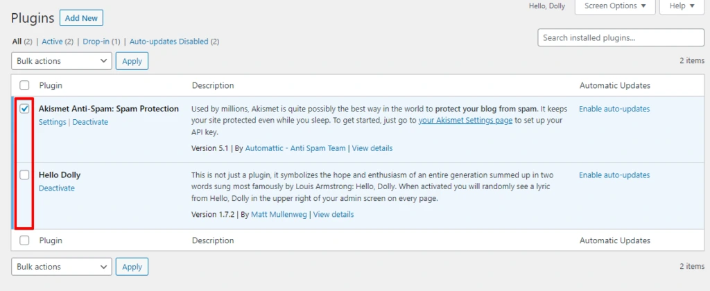 wp plugins