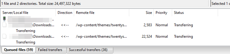 Transferring Files