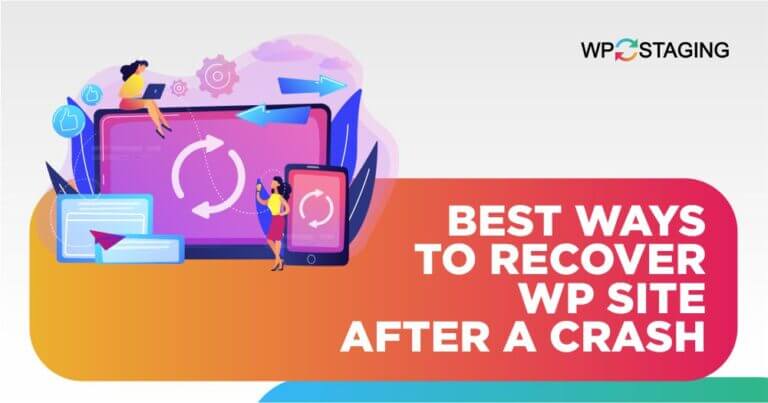 recover a crashed wordpress website