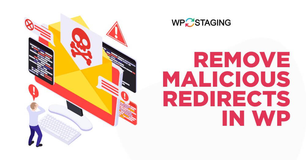 remove malicious redirects in wp