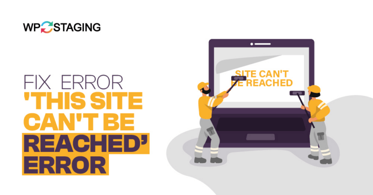 this site can't be reached