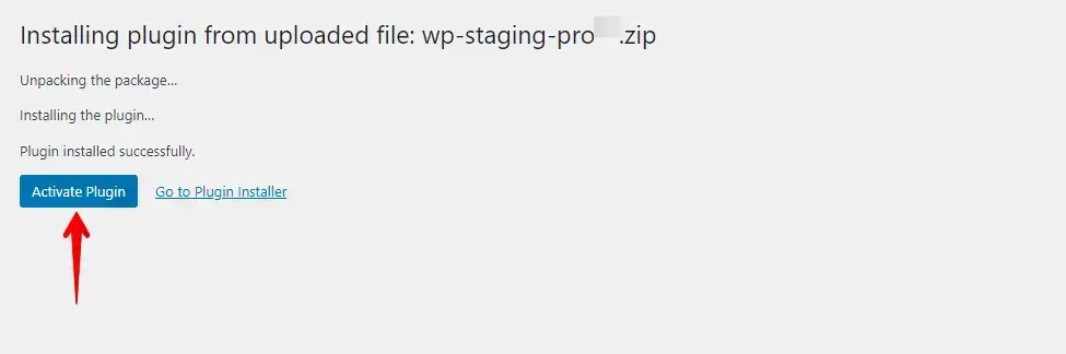 Activate Wp Staging Pro