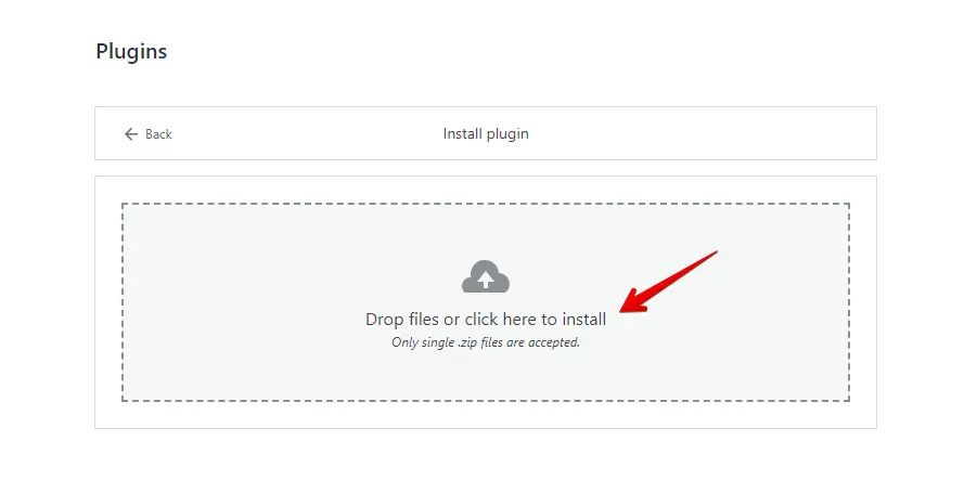 Upload Plugin