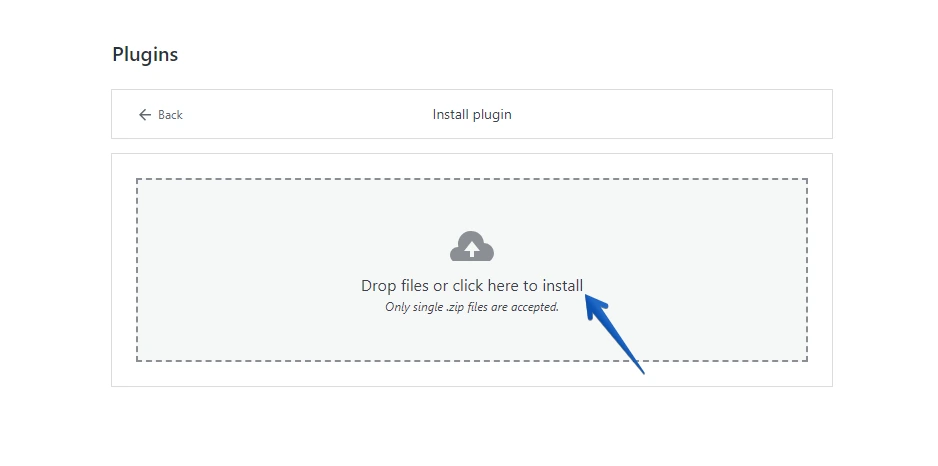 Upload your Wp Staging Pro Plugin