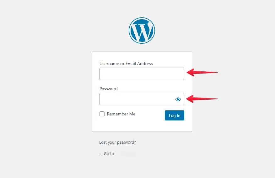 InMotion Hosting Website Login Page