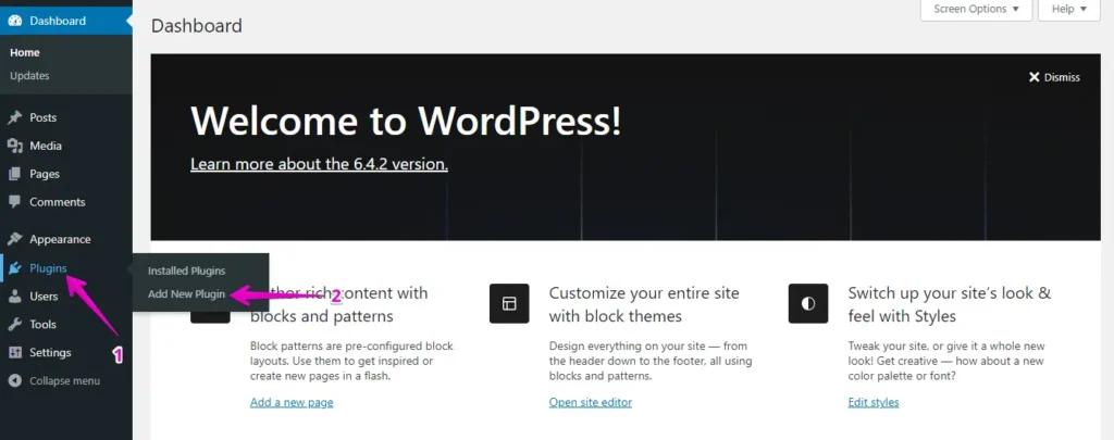 Add New Plugin Option in WordPress