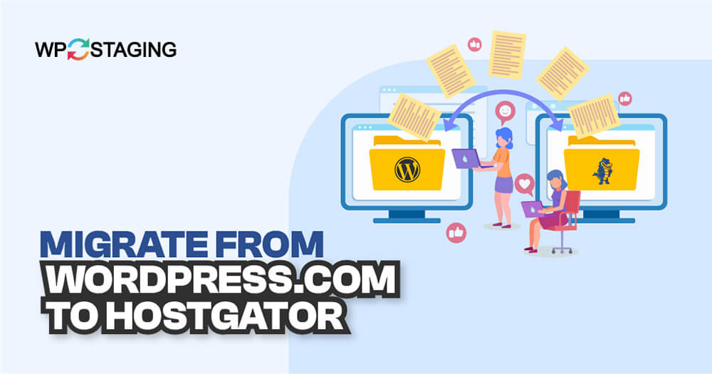 migrate from wordpress.com to hostagator