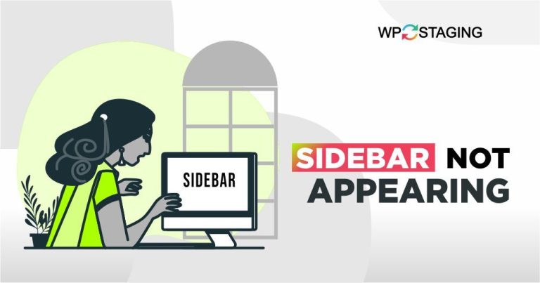 fix sidebar not appearing wordpress