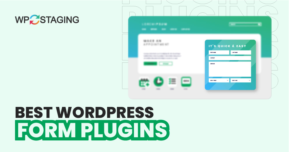 5 Best Form Plugins for your WordPress Site