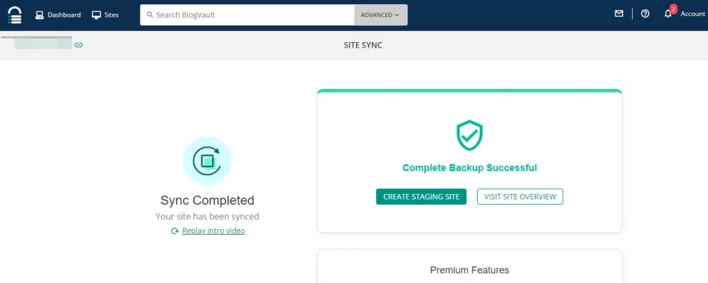 BlogVault Sync Complete Successfully