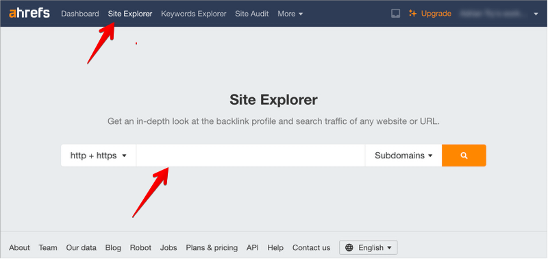 Use Ahrefs Site Explorer to find and fix broken links