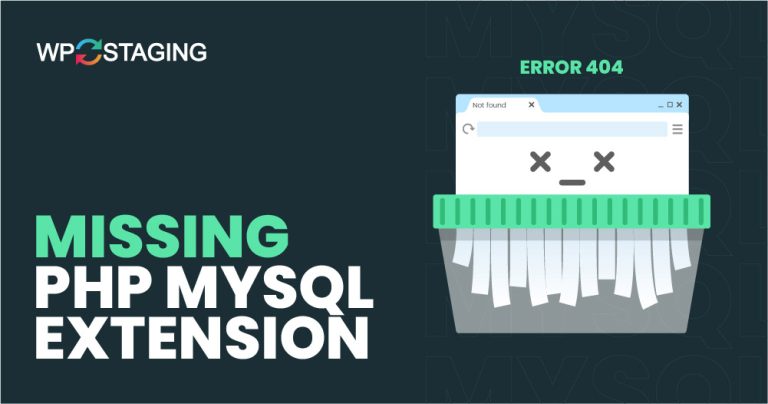 missing PHP mysql extension