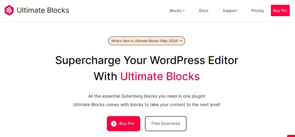 Ultimate Blocks Website