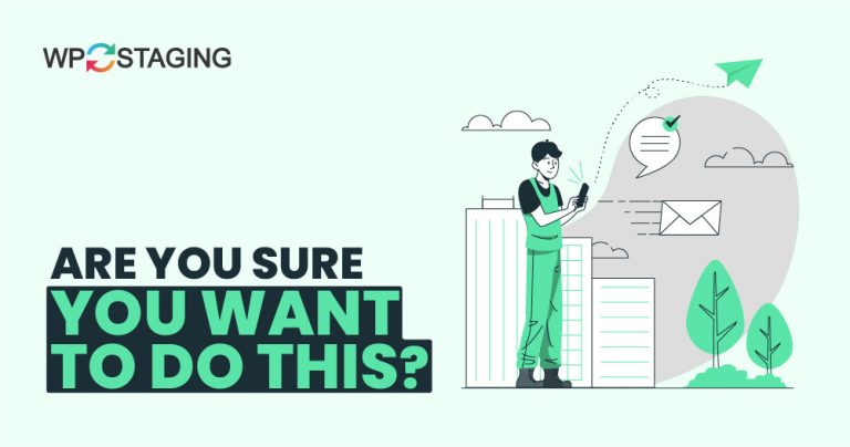 fix Are You Sure You Want to Do This in WordPress
