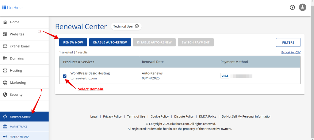 renew SSL certificate automatically from hosting panel