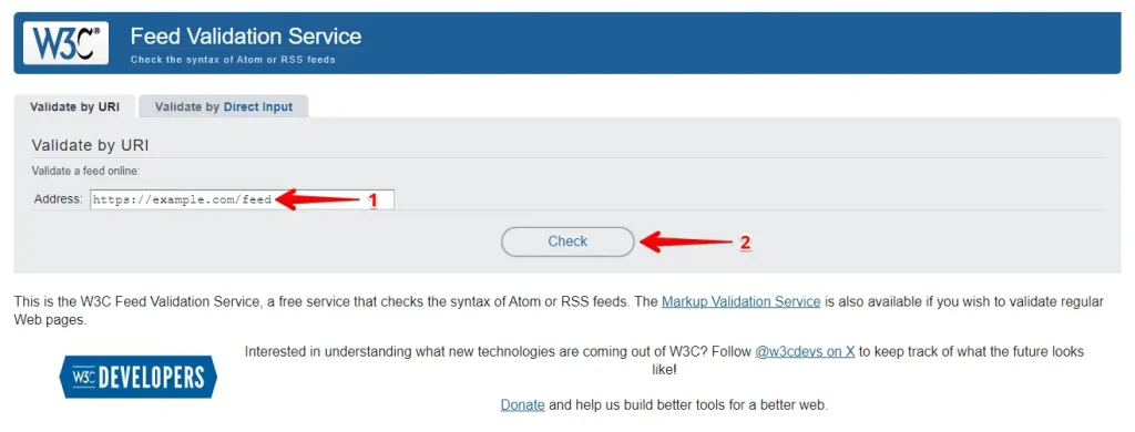 W3C Feed Validation Service