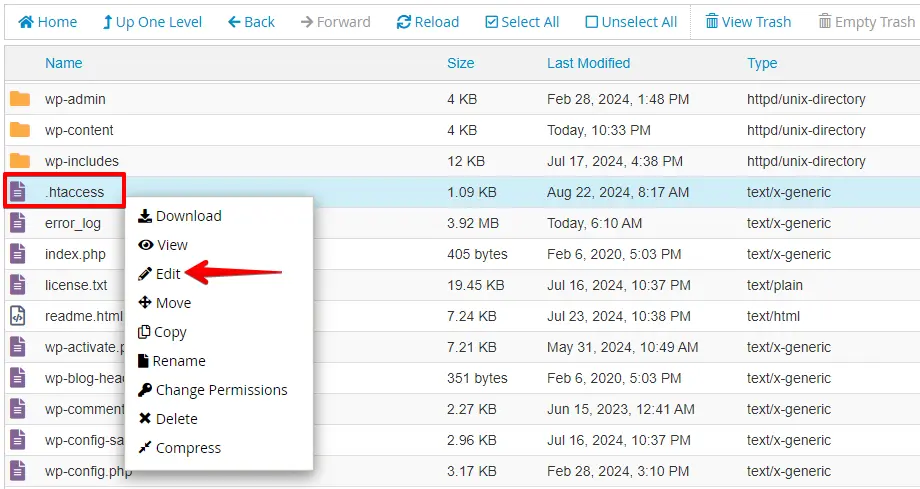 Editing your .htaccess file can fix the WordPress 404 Not Found error.