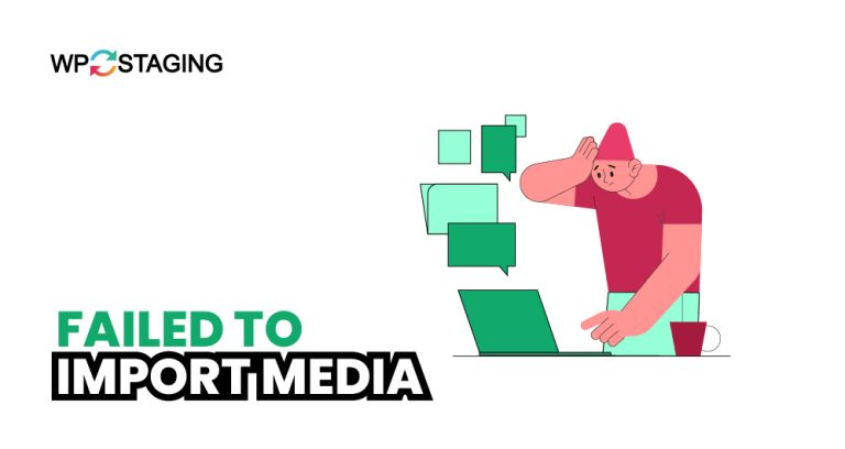 Failed to Import Media error