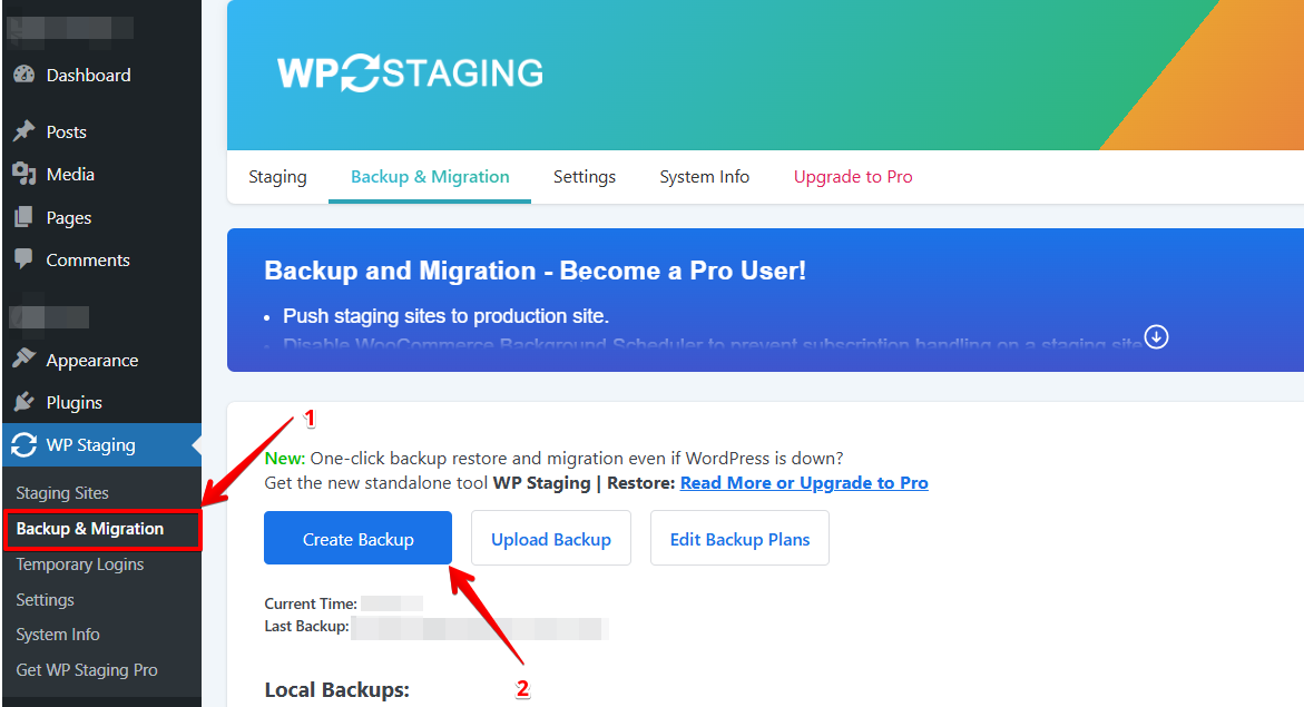How to Backup and Restore Your WordPress Website • WP STAGING