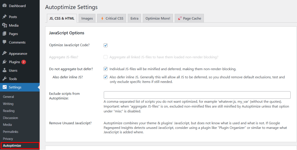 Optimize JavaScript loading times 