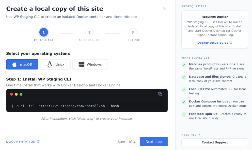 Local WordPress Staging and Development Sites