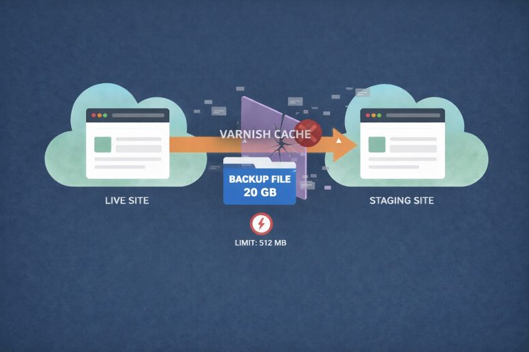 Handling Large Backup File Syncs with Varnish Cache and Remote Sync
